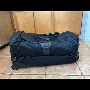 Tumi Tech Black Checked Luggage